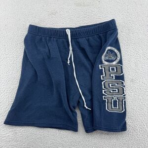 Vintage TNT Penn State Nittany Lions Shorts Men L (Small) Blue Spellout Sweats *